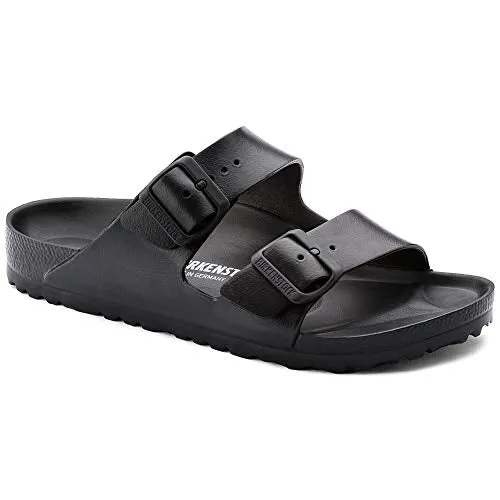 0129421 BIRKENSTOCK MEN'S ARIZONA EVA SANDALS SIZE MEN 8 WOMEN 10 BLACK - Like New