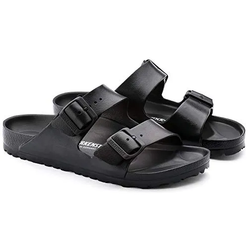 0129421 BIRKENSTOCK MEN'S ARIZONA EVA SANDALS SIZE MEN 8 WOMEN 10 BLACK - Like New