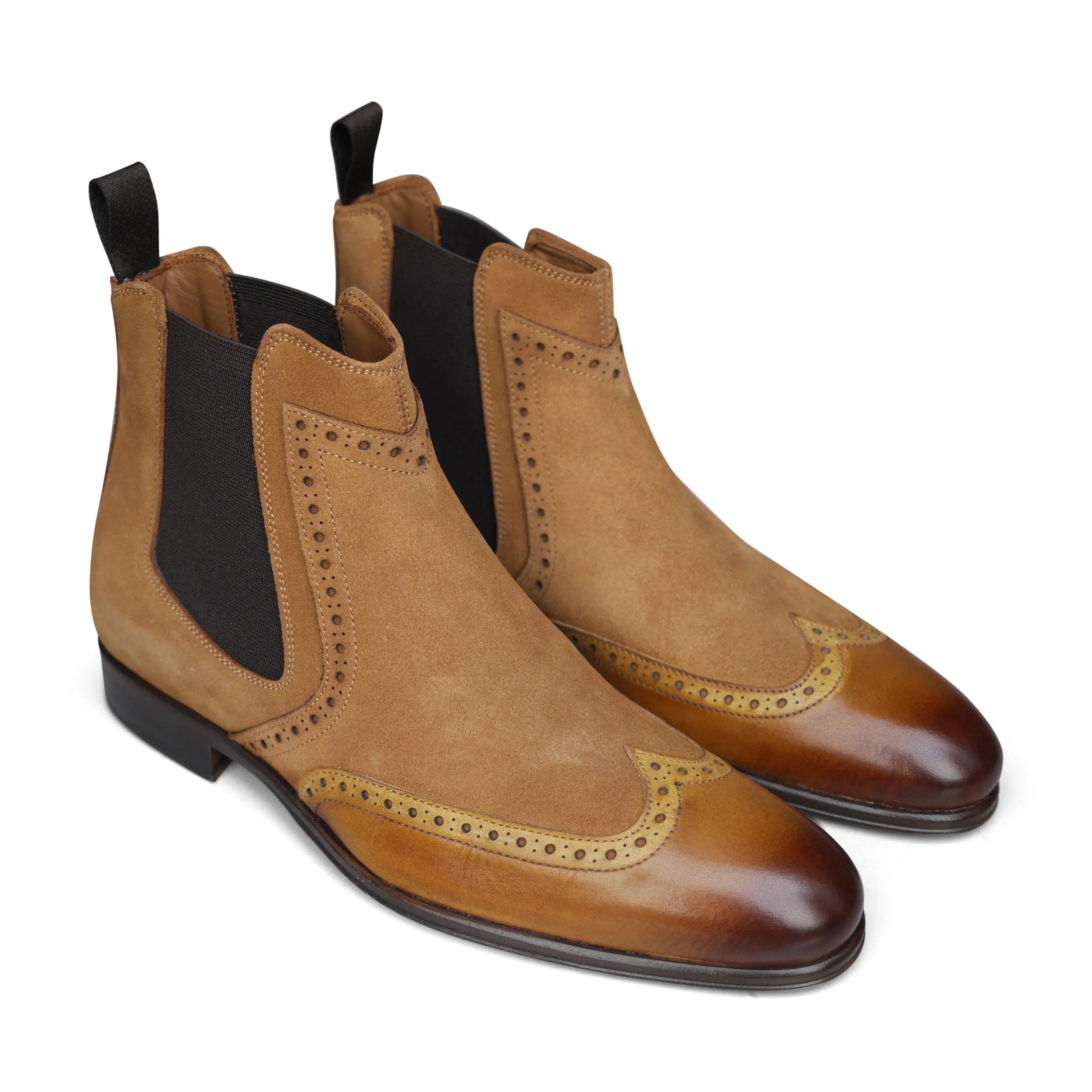 1142 - Bitols Suede Tabacco