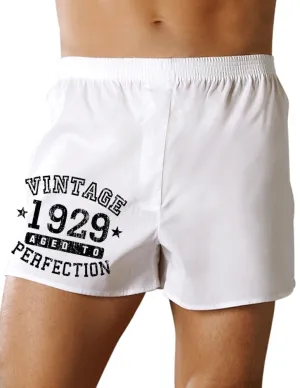 1929 - Vintage Birth Year Boxer Shorts Brand