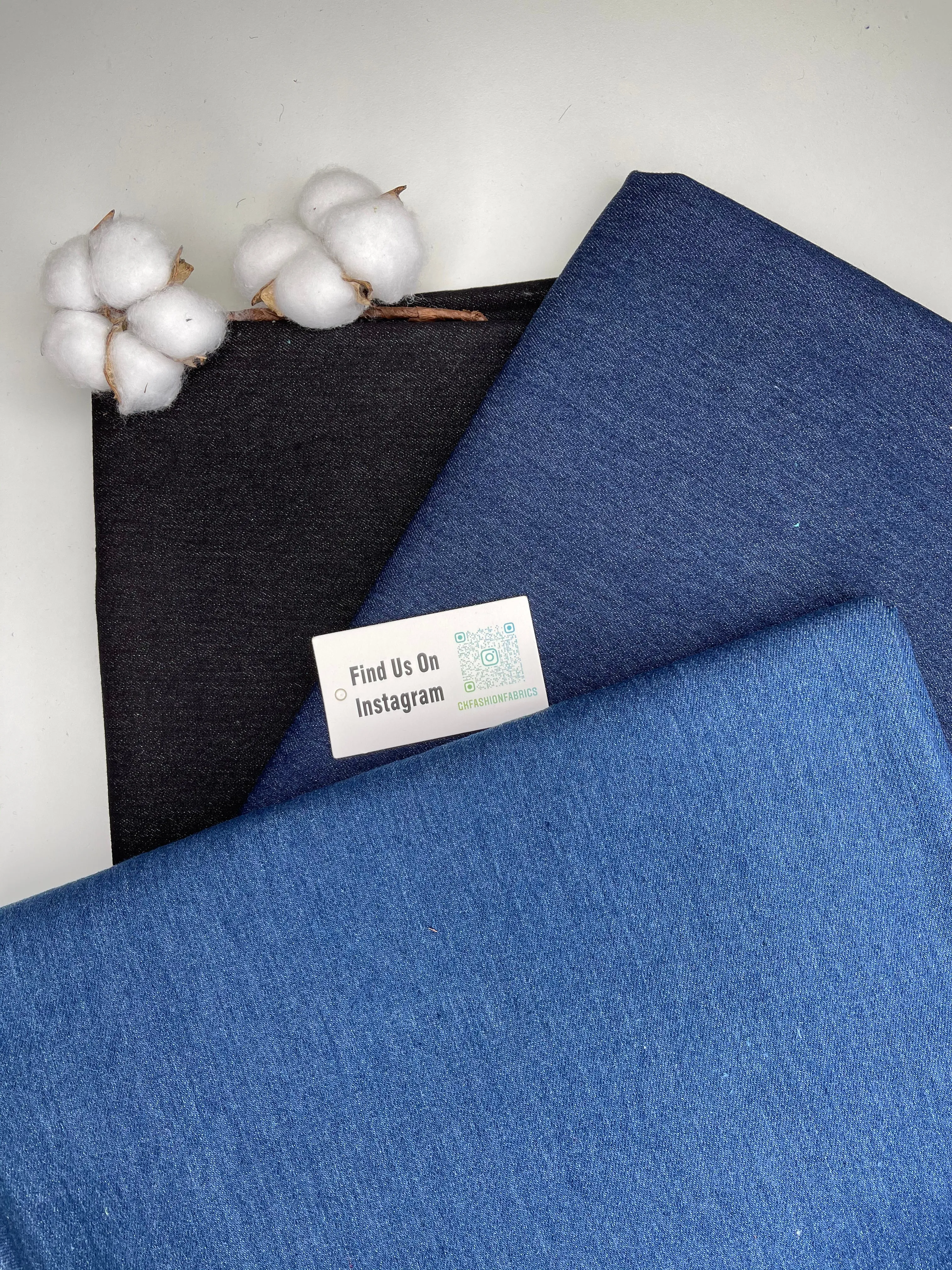 9oz Heavy Washed Denim with Spandex Fabric