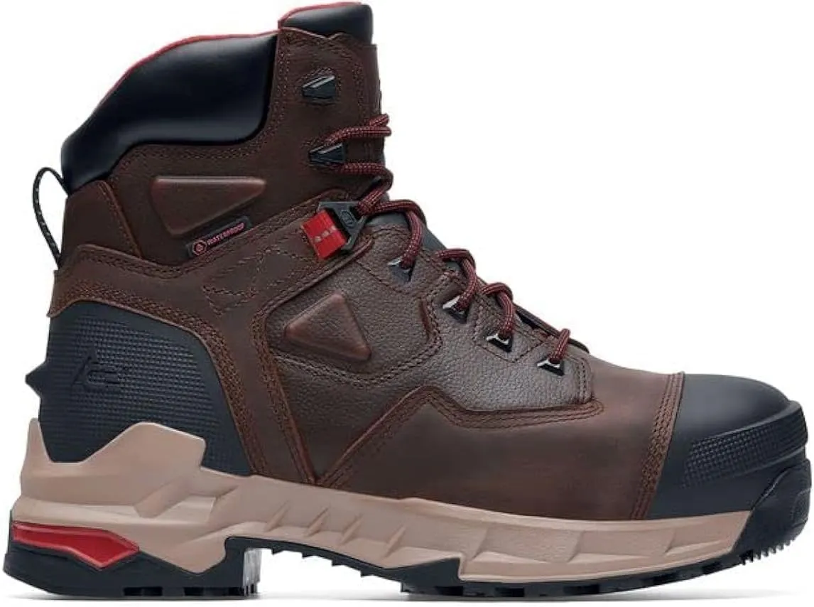 ACE Work Boots Redrock, Men's 8" and 6" Composite Toe (CT) Work Boots, Slip Resistant, Water Resistant