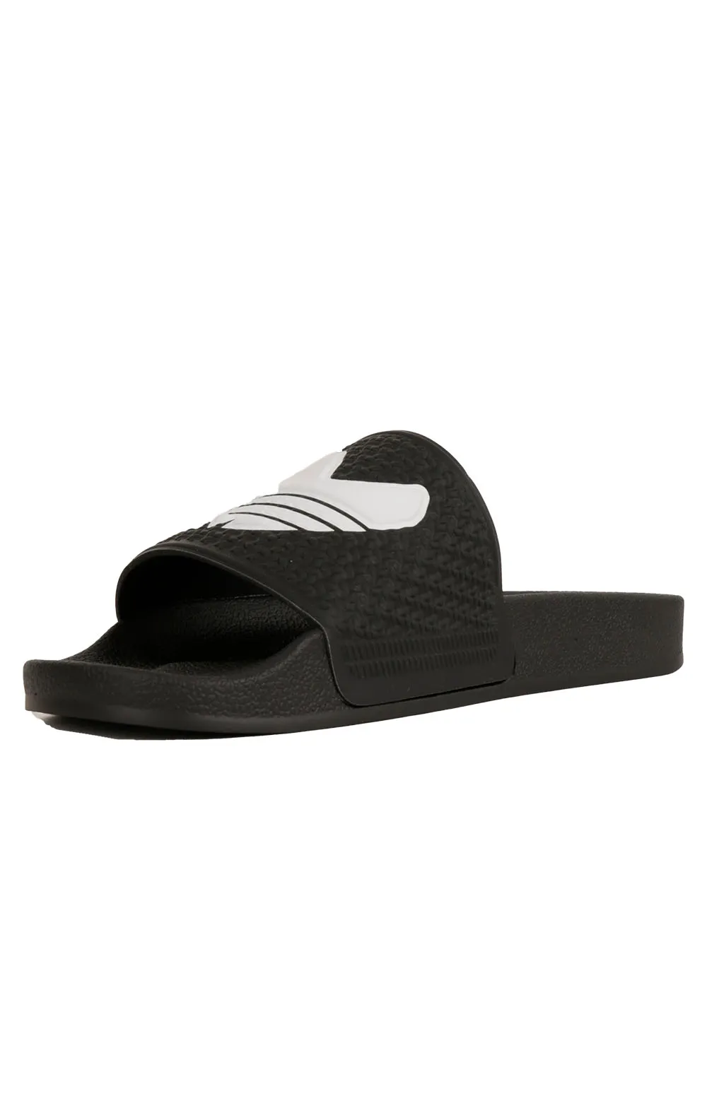 Adidas Shmoofoil Slides Men's Black and White Sandals Fy6849