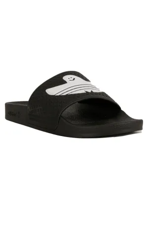 Adidas Shmoofoil Slides Men's Black and White Sandals Fy6849