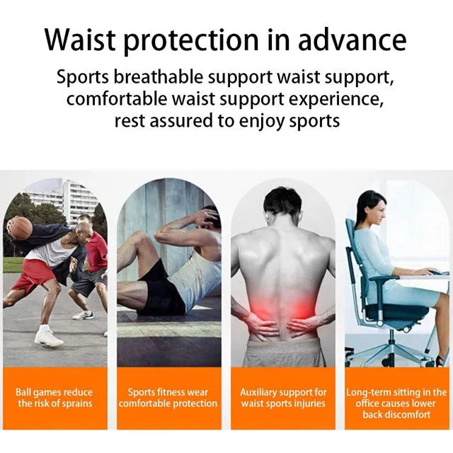 Adjustable Orthopedic Back Support Belt Unisex Lumbar Brace Waist Trainer