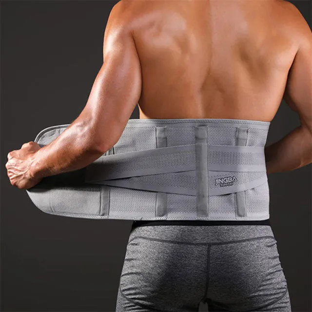 Adjustable Orthopedic Back Support Belt Unisex Lumbar Brace Waist Trainer