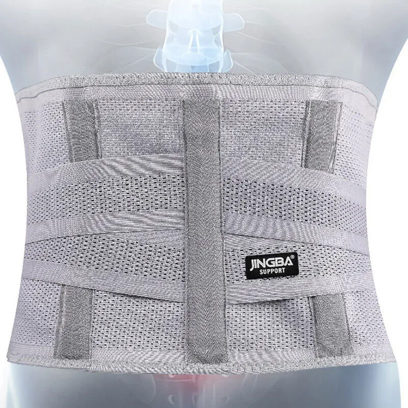 Adjustable Orthopedic Back Support Belt Unisex Lumbar Brace Waist Trainer