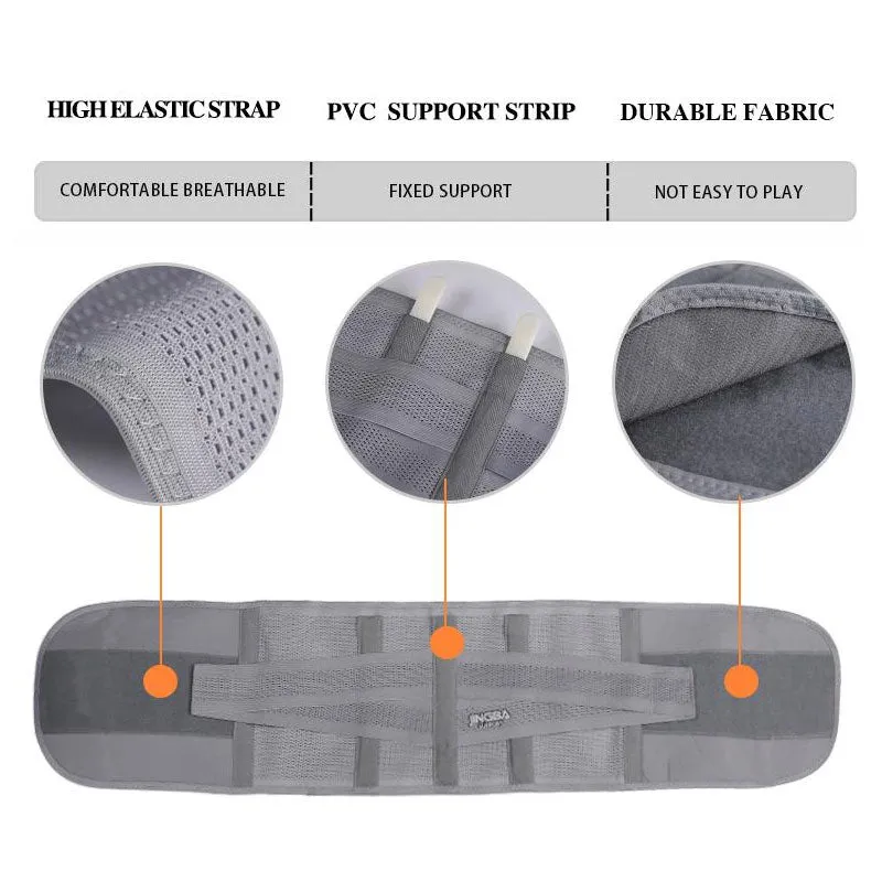 Adjustable Orthopedic Back Support Belt Unisex Lumbar Brace Waist Trainer