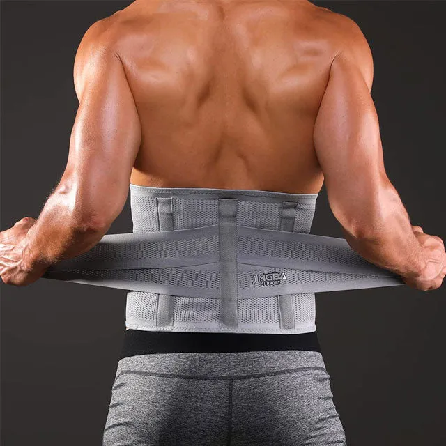 Adjustable Orthopedic Back Support Belt Unisex Lumbar Brace Waist Trainer