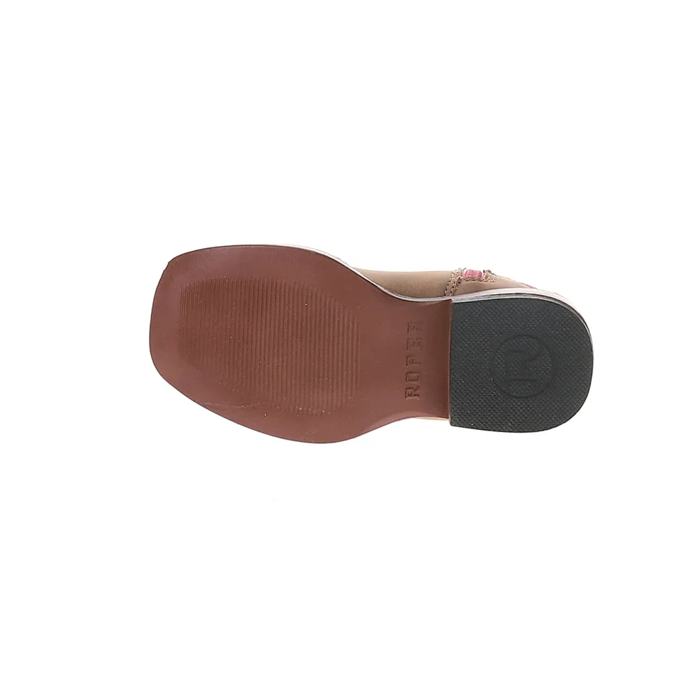 Ainsley Square Toe Cowboy Boots (Toddler)