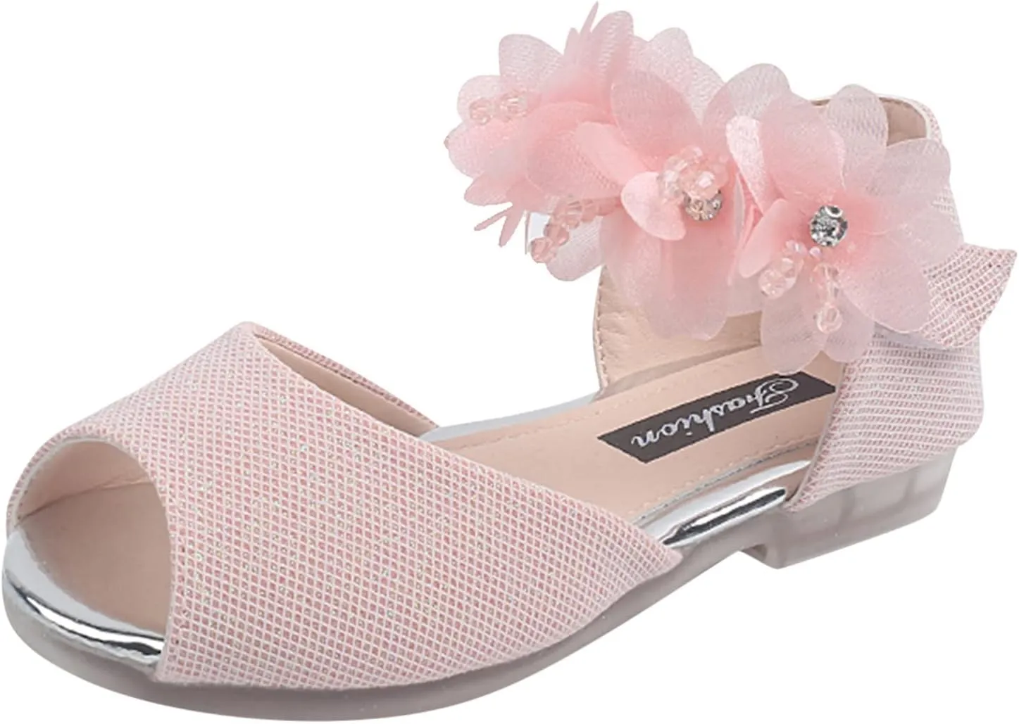 Baby Shoes Girl Size 3 Sandals Girls Rhinestone Flower Shoes Low Heel Flower Toddler Winter Shoes Girls Size 9