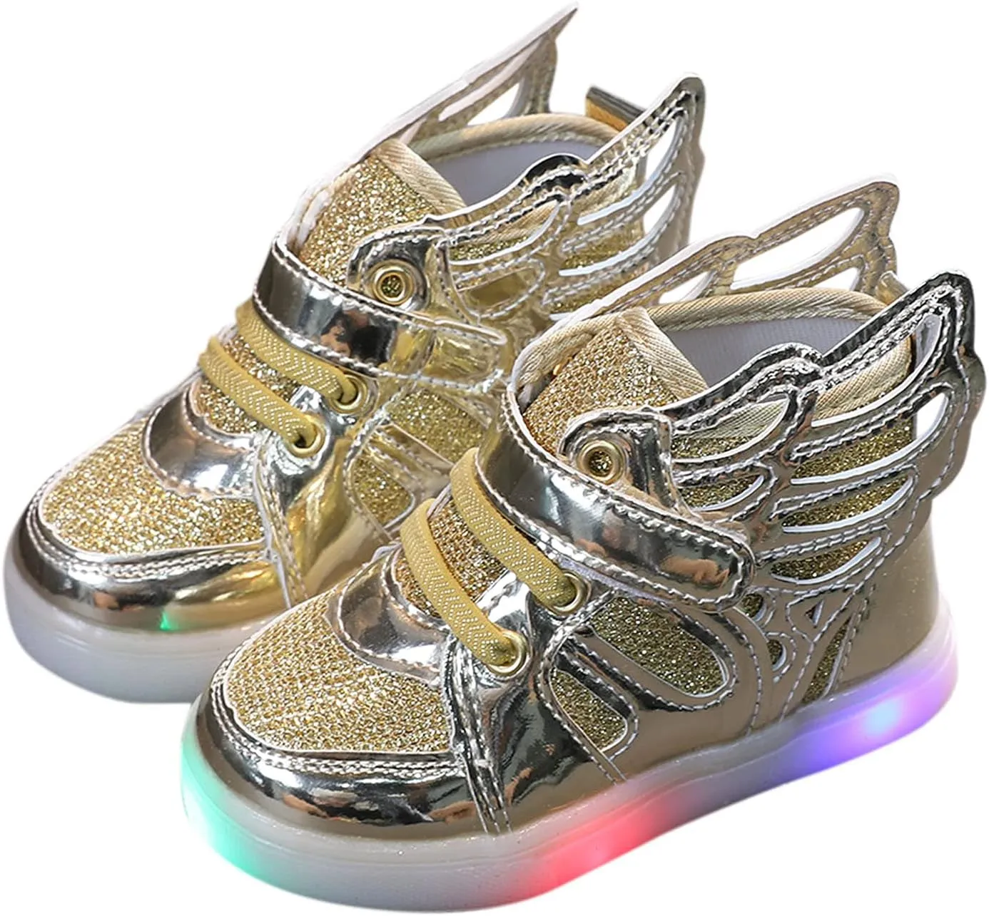 Baby Slip on Shoes Bling Children Luminous Girls Light Led Sneakers Kids Baby Shoes Sport Baby Shoes White Toddler Shoes