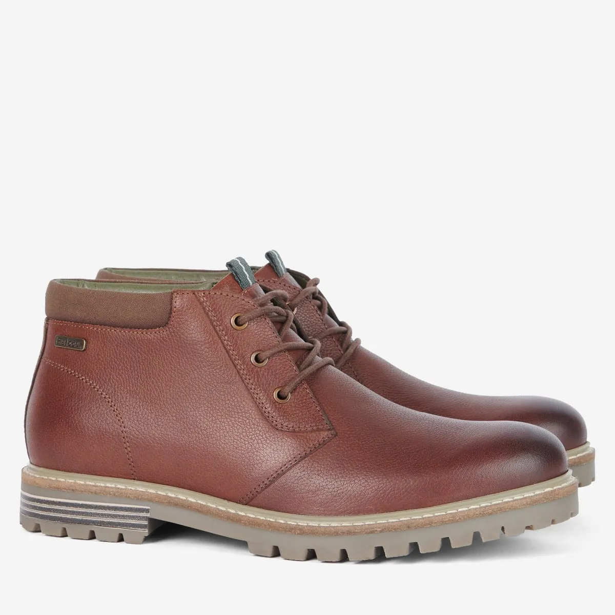 Barbour Boulder Men's Chukka Boots | Teak