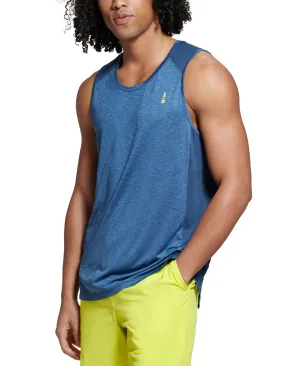 Bass Outdoor Men's Cliff Core Base Layer Sleeveless Tank T Shirt Blue 2XL