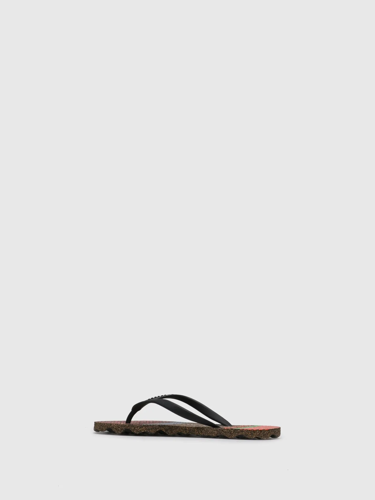 Beach Flip-Flops FLUO Black