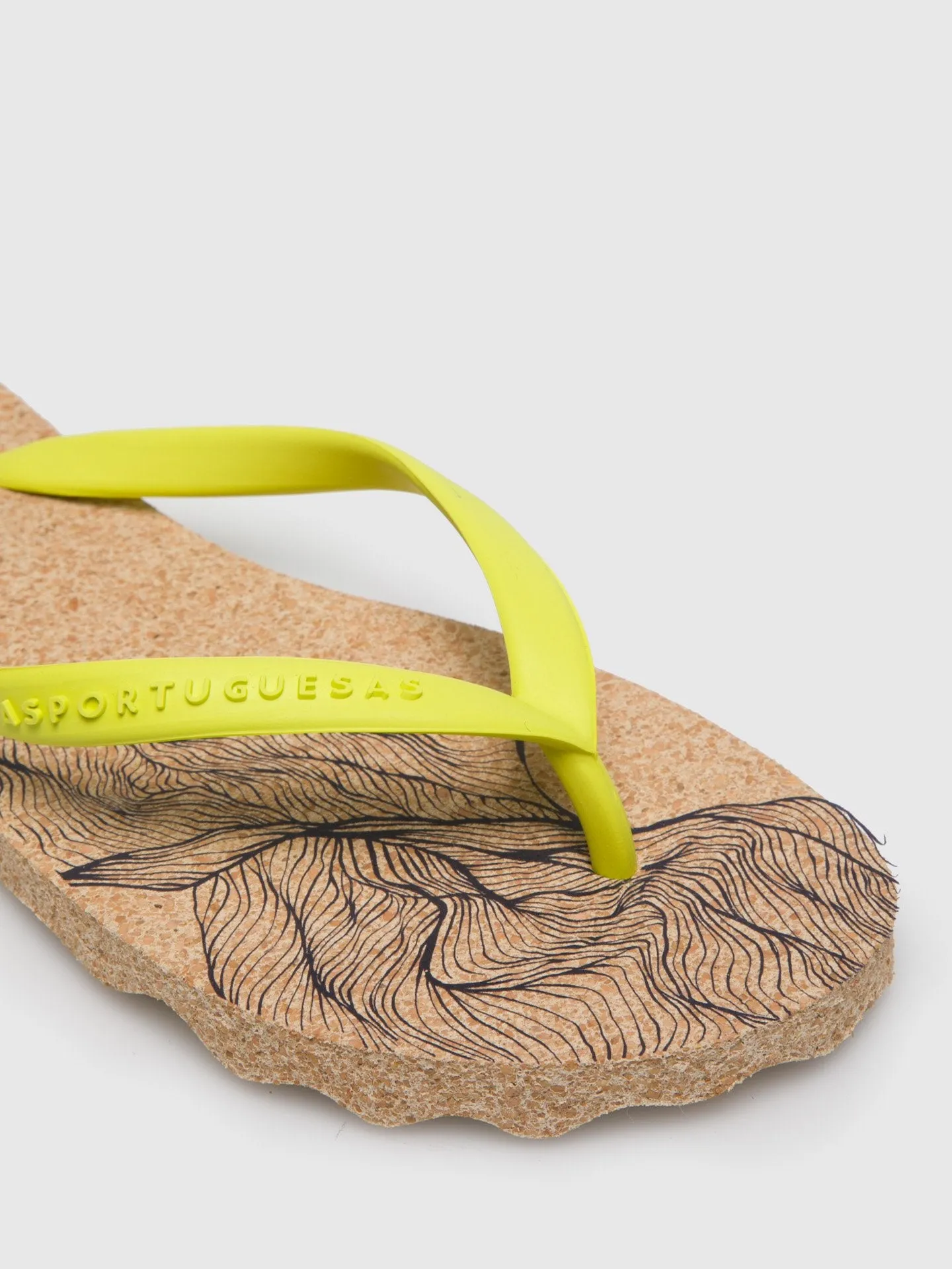 Beach Flip-Flops MCNA Yellow