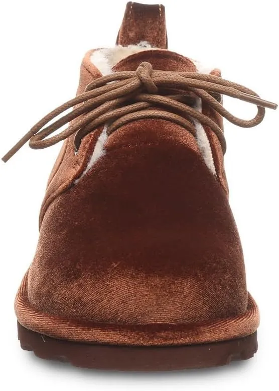 BEARPAW Womens Skye Suede Ankle Chukka Boots