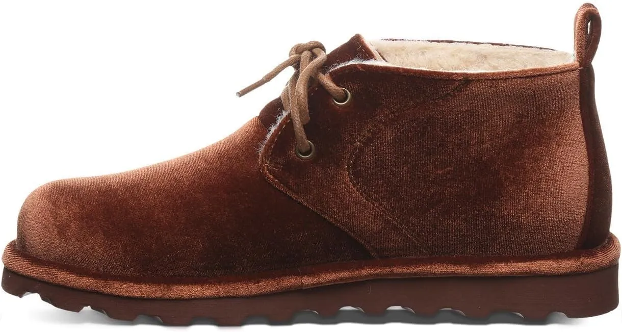 BEARPAW Womens Skye Suede Ankle Chukka Boots
