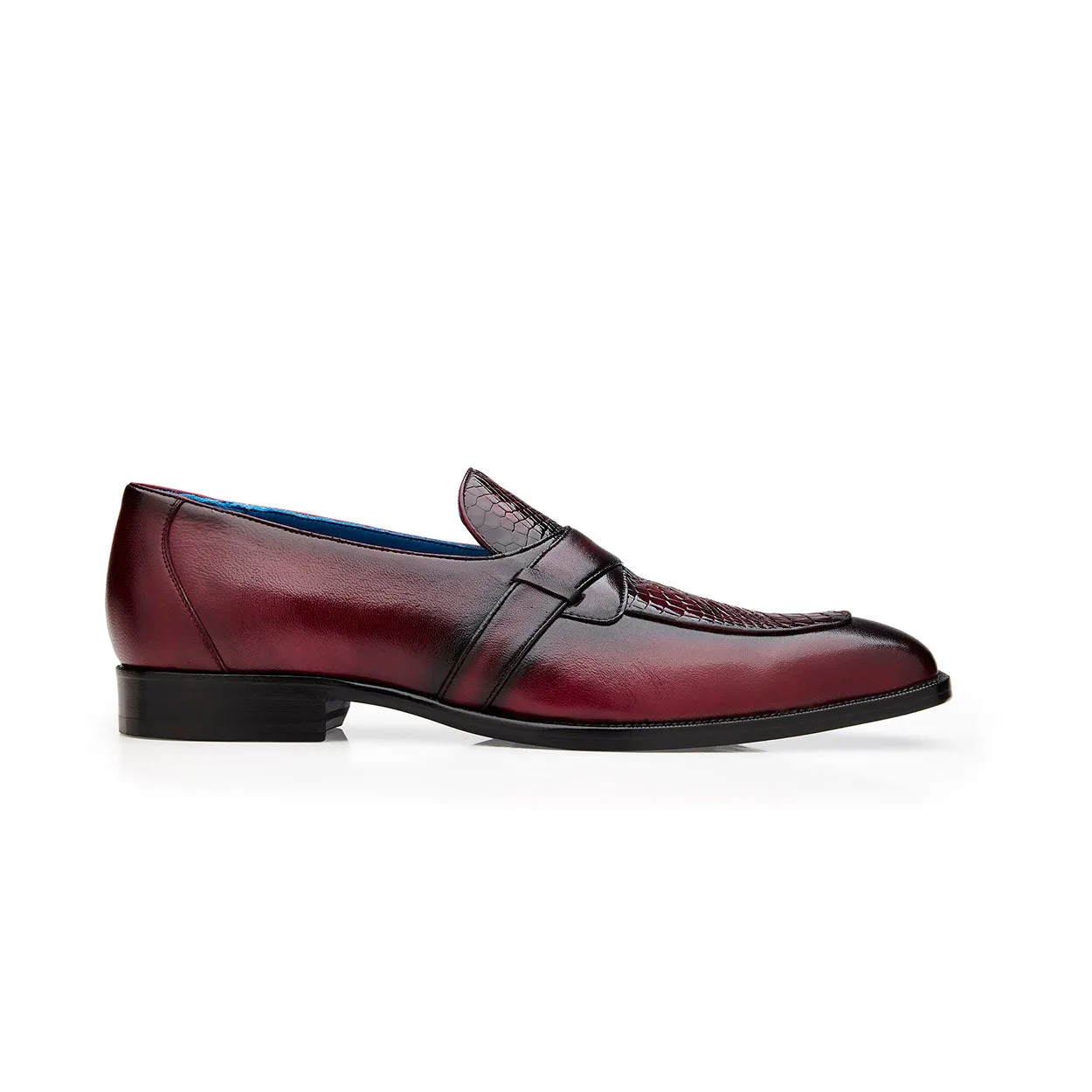 Belvedere Tornado R74 Men's Shoes Alligator / Calf-Skin Leather Slip-on Loafers (BV3173)