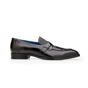 Belvedere Tornado R74 Men's Shoes Alligator / Calf-Skin Leather Slip-on Loafers (BV3173)