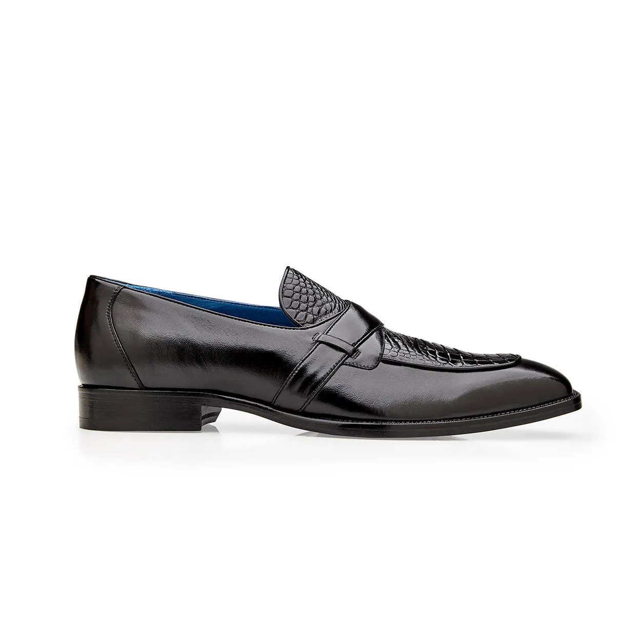 Belvedere Tornado R74 Men's Shoes Alligator / Calf-Skin Leather Slip-on Loafers (BV3173)