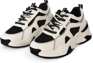 BESTonZON 1Pair Women Sneakers Athletic Shoes for Casual Walking Fashion Sneakers for Women Comfortable Gym Shoes Durable Design Breathable Material