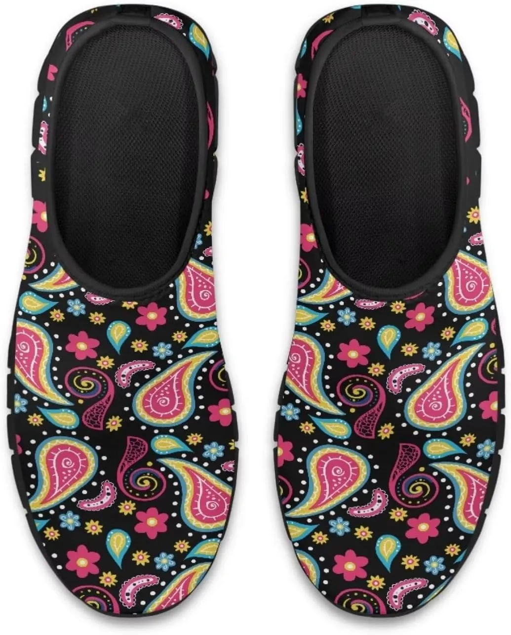 Binienty Women's Loafer Shoes Casual Ballet Flat Nurse Sneakers Comfy Slip-Ons Round Toe Footwear