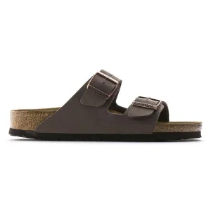 Birkenstock Arizona Birko-Flor Nubuck Sandals - Narrow - Mocca
