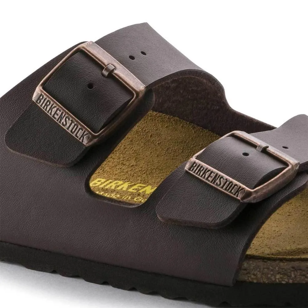 Birkenstock Arizona Birko-Flor Sandals - Regular - Dark Brown