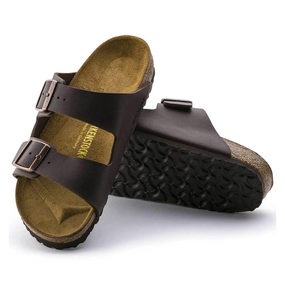 Birkenstock Arizona Birko-Flor Sandals - Regular - Dark Brown