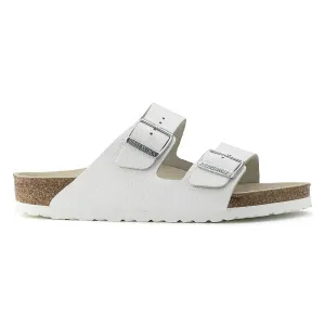Birkenstock Arizona Natural Leather Sandals - Narrow - White