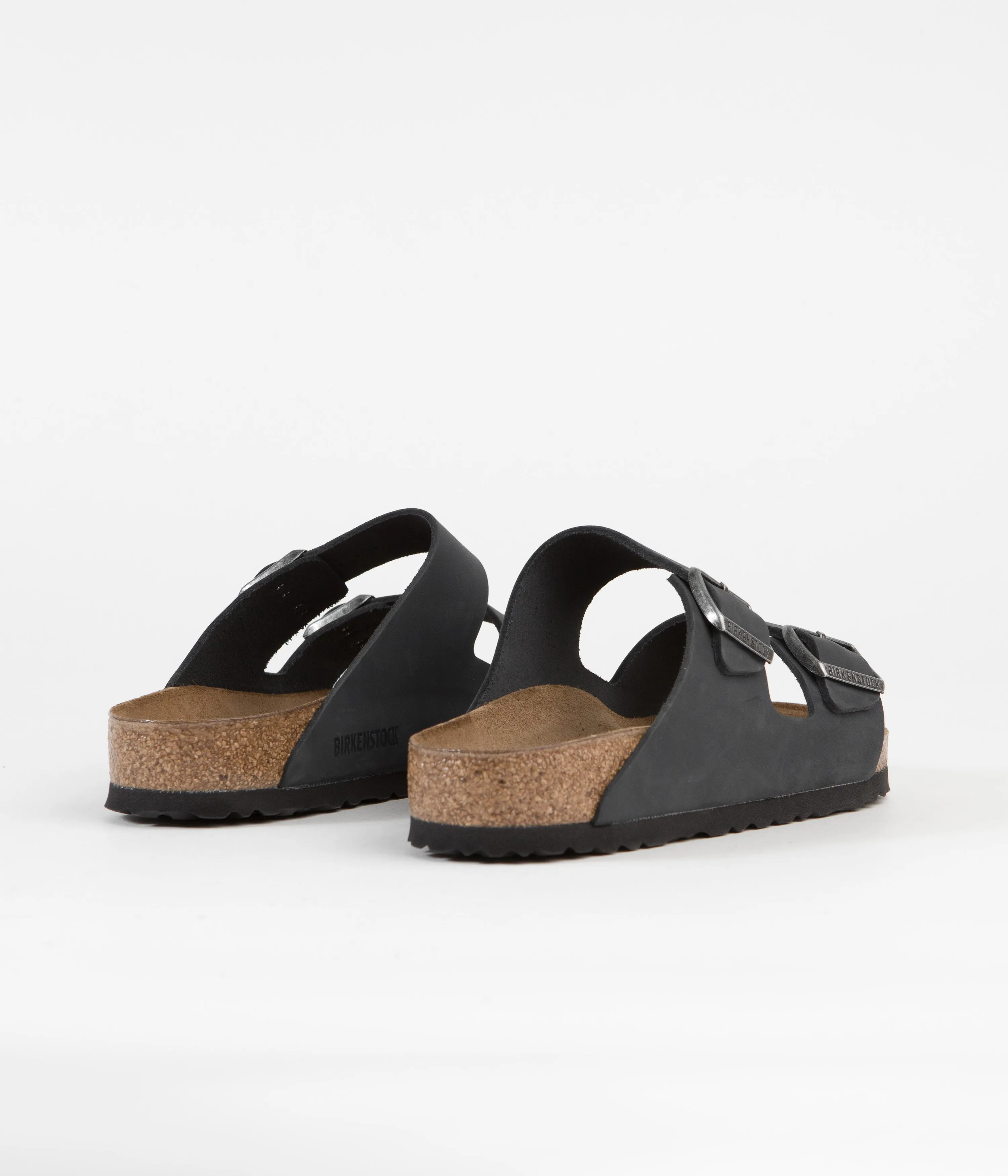 Birkenstock Arizona Sandals - Oiled Black