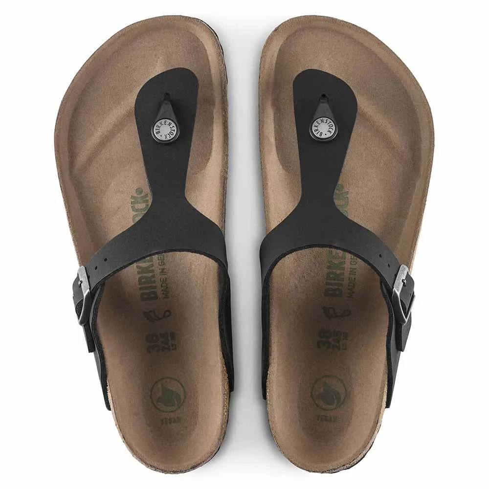 Birkenstock Gizeh Vegan Sandals - Regular- Black