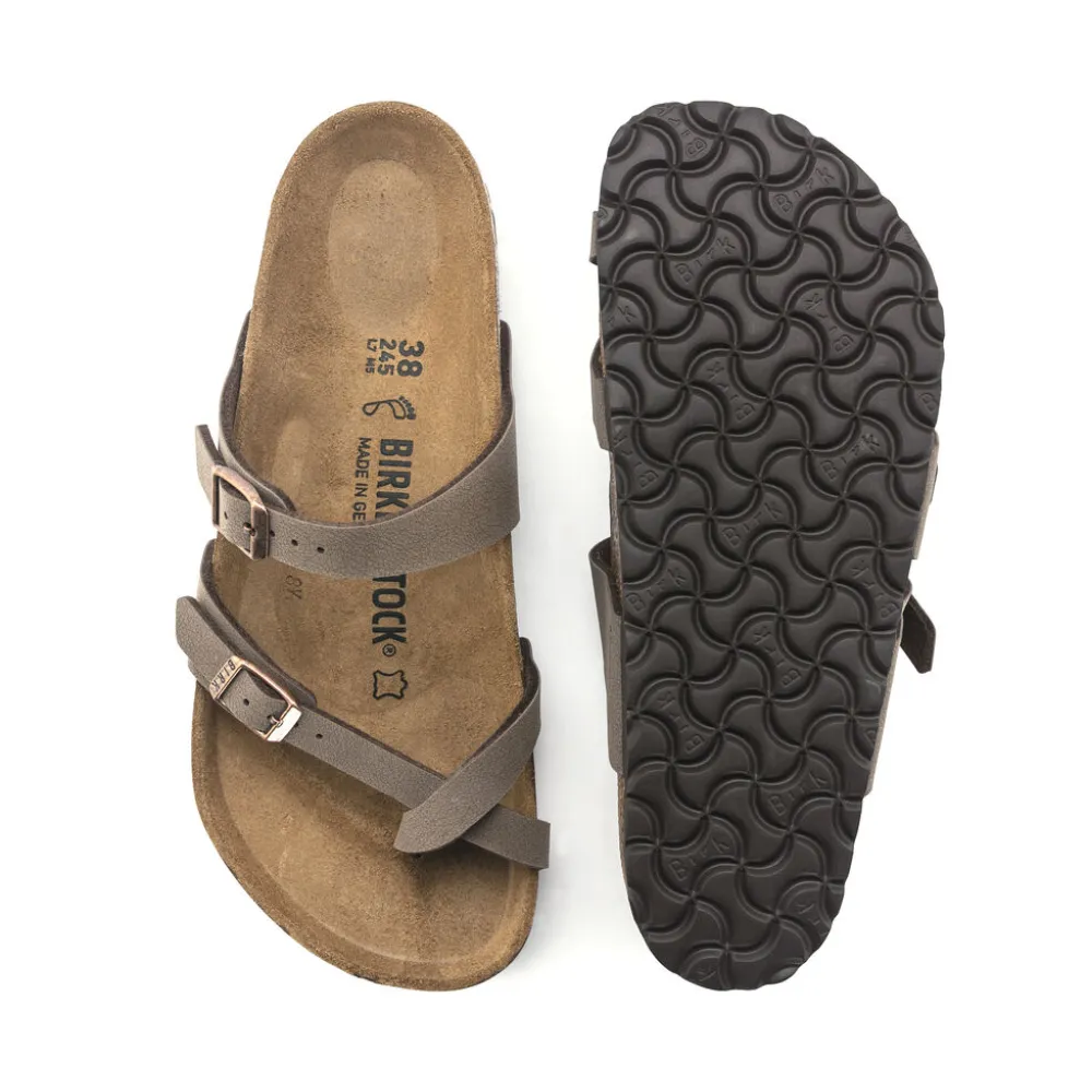 Birkenstock Mayari Birkibuc Mocha Sandals