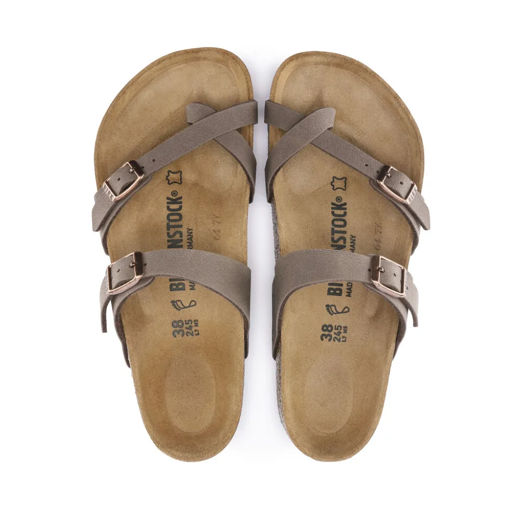 Birkenstock Mayari Birkibuc Mocha Sandals