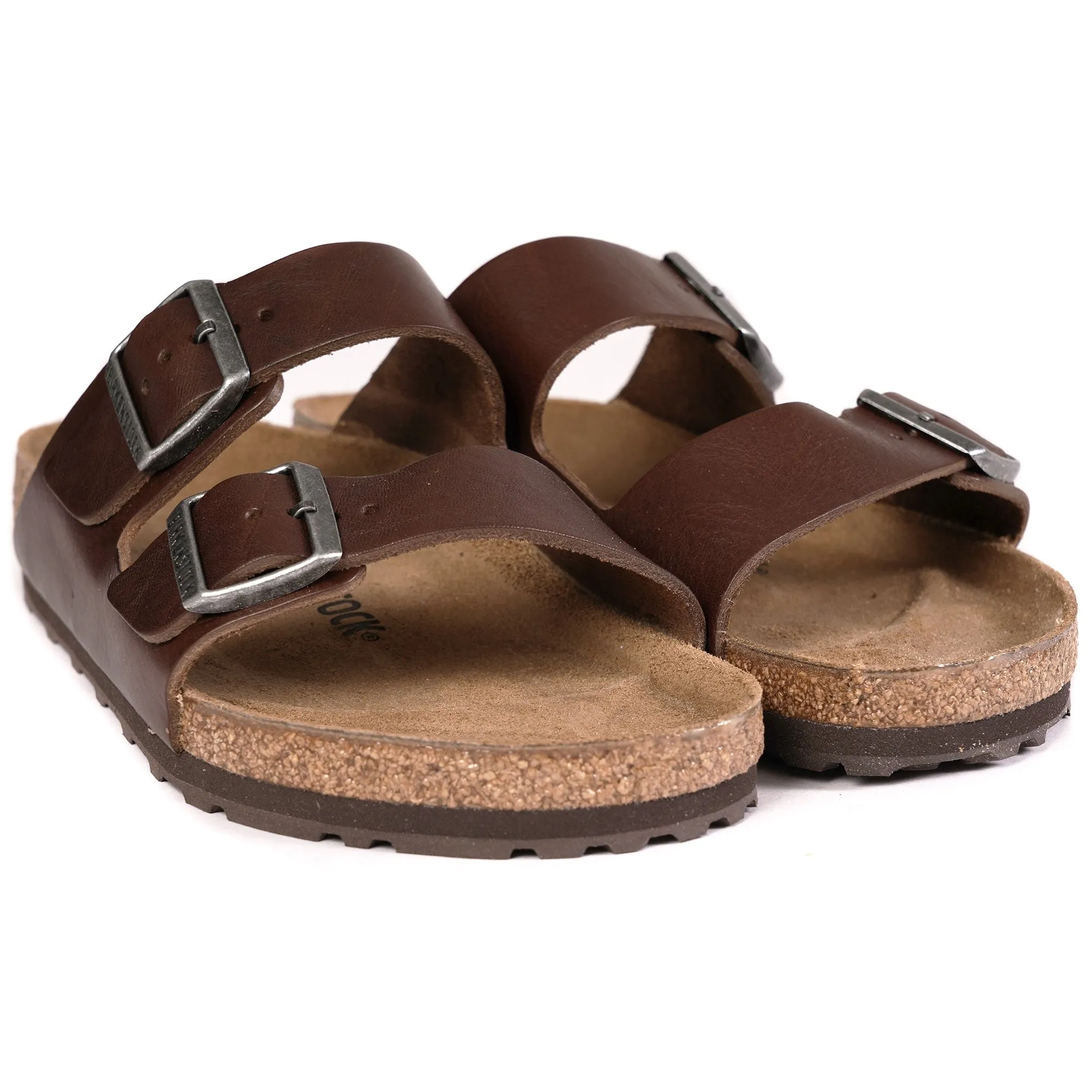Birkenstock Men's Arizona BS Sandals Vintage Wood Roast Brown