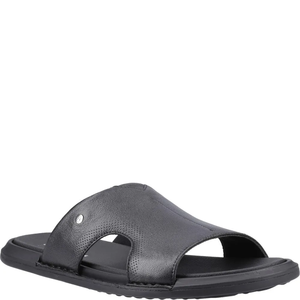 Black Callum Slide Sandals