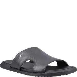 Black Callum Slide Sandals