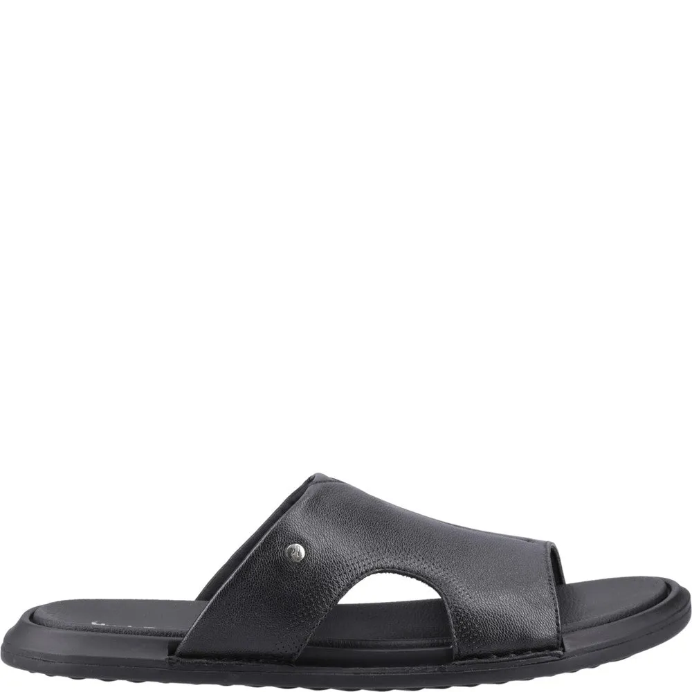 Black Callum Slide Sandals