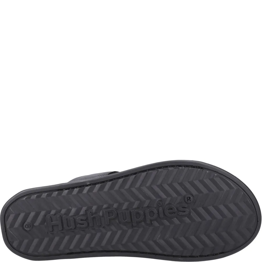 Black Callum Slide Sandals
