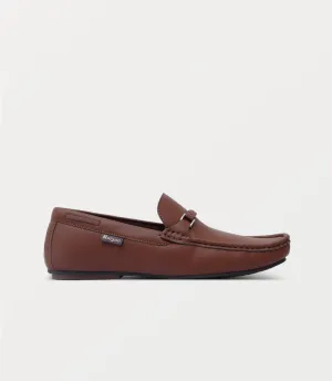 BM6805-BROWN-Men Moccasin