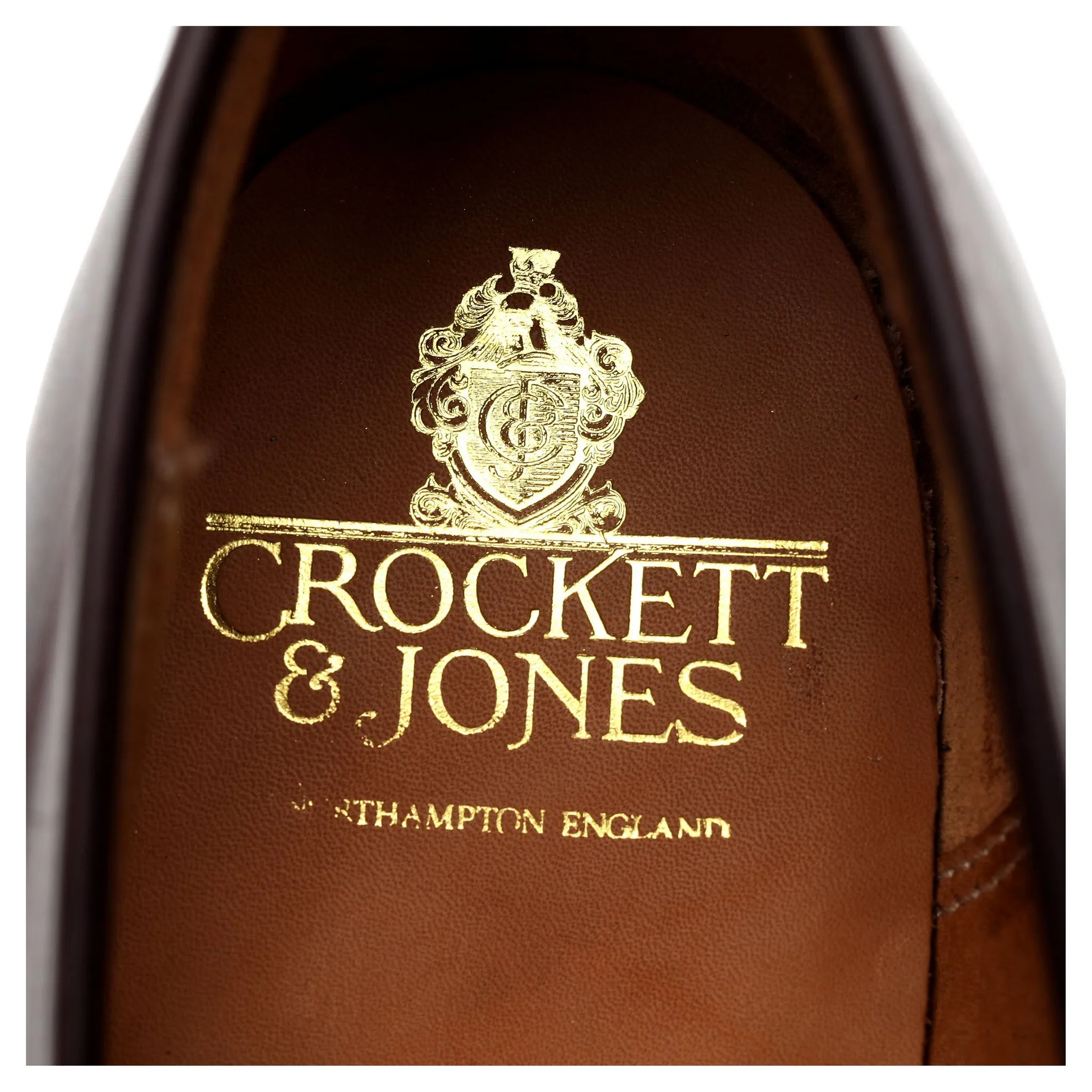 'Boston' Burgundy Leather Loafers UK 9.5 E