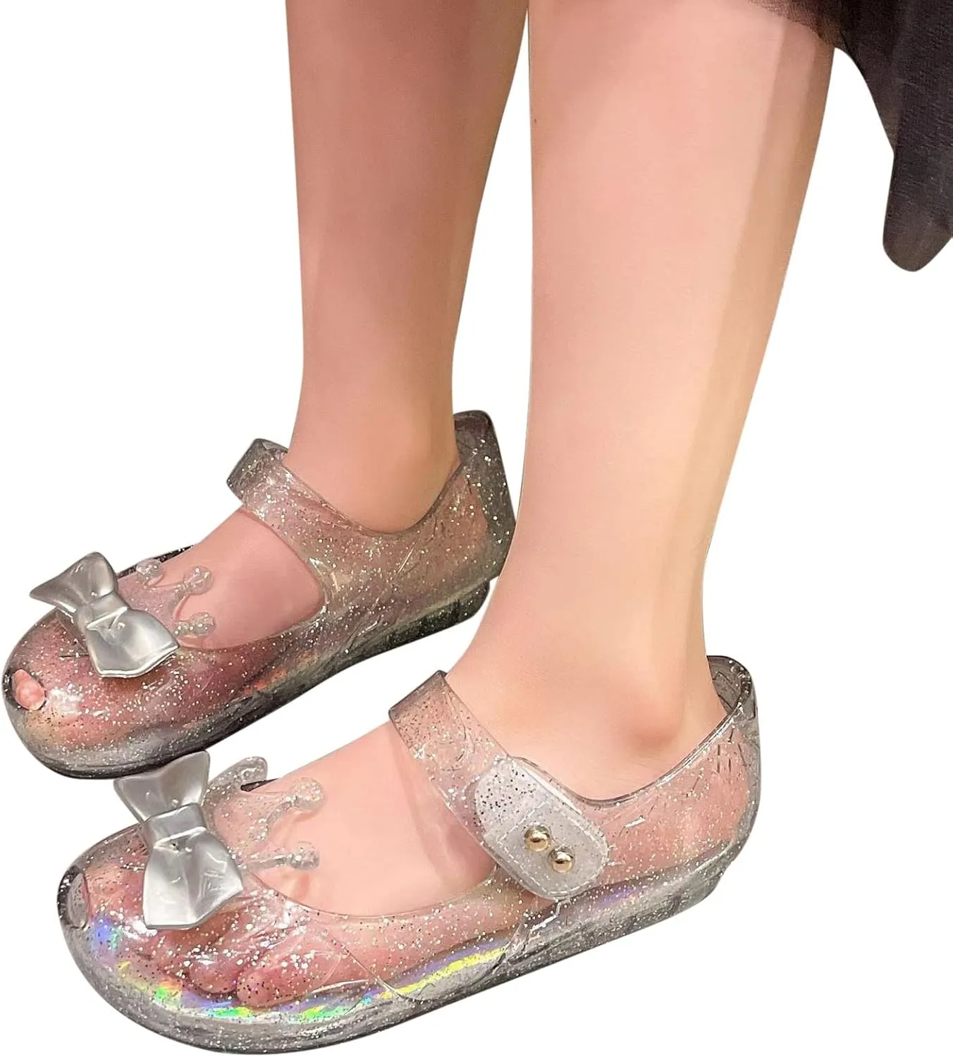 Boy Shoes Size 1 Girls Shoes Crown Flash Diamond Crystal Soft Sole Non Slip Baby Walking Shoes Light up