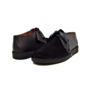 British Walkers Kingston Desert Trek Men's Black Leather and Suede