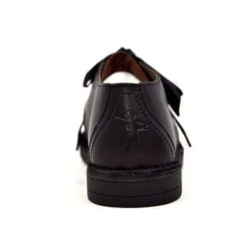British Walkers Kingston Desert Trek Men's Black Leather and Suede