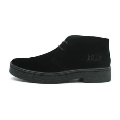 British Walkers Playboy Men's Black Suede