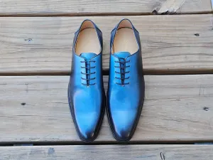 Burnished Two Tone Wholecut Oxford