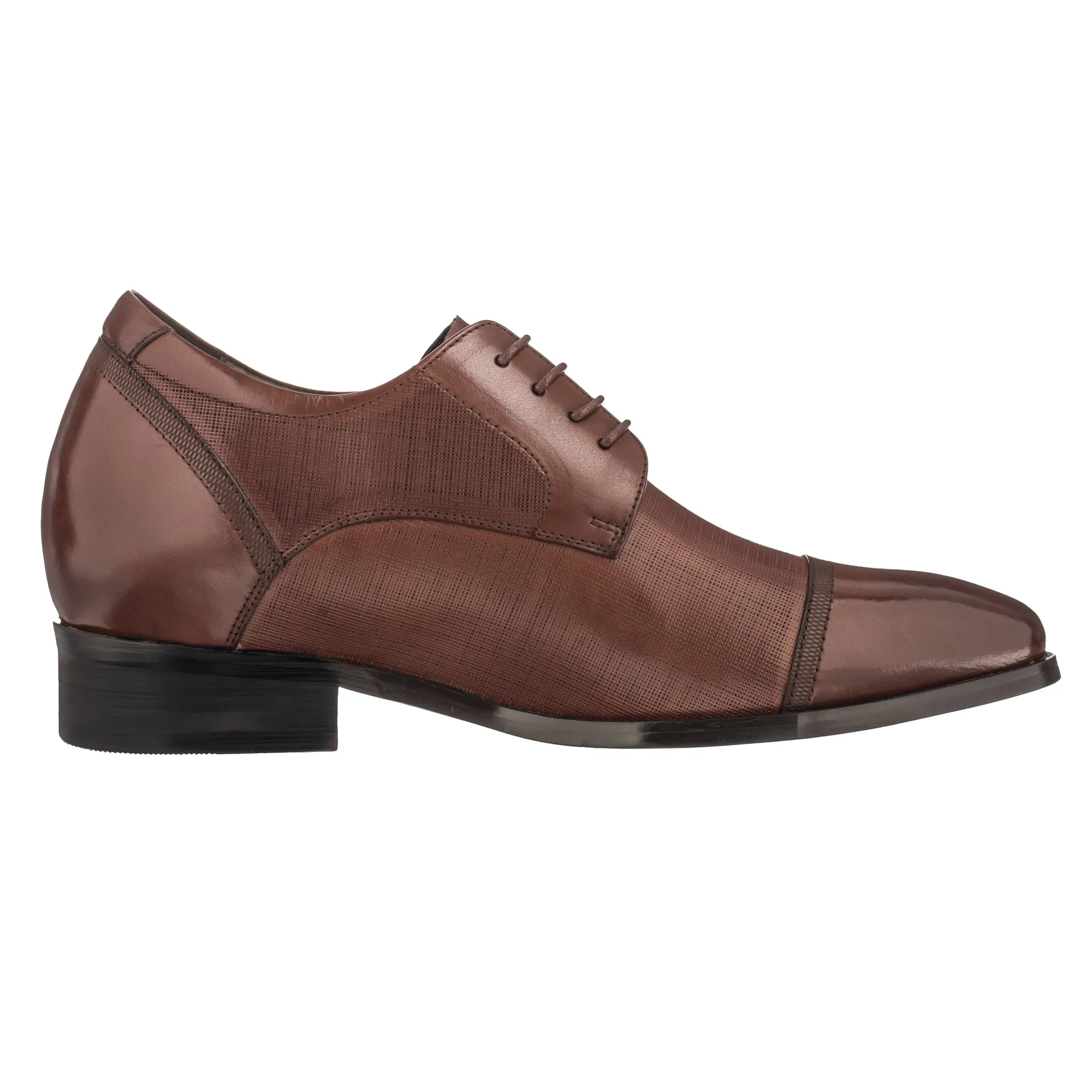 CALTO - Y40551 - 3.2 Inches Taller (Coffee Brown)