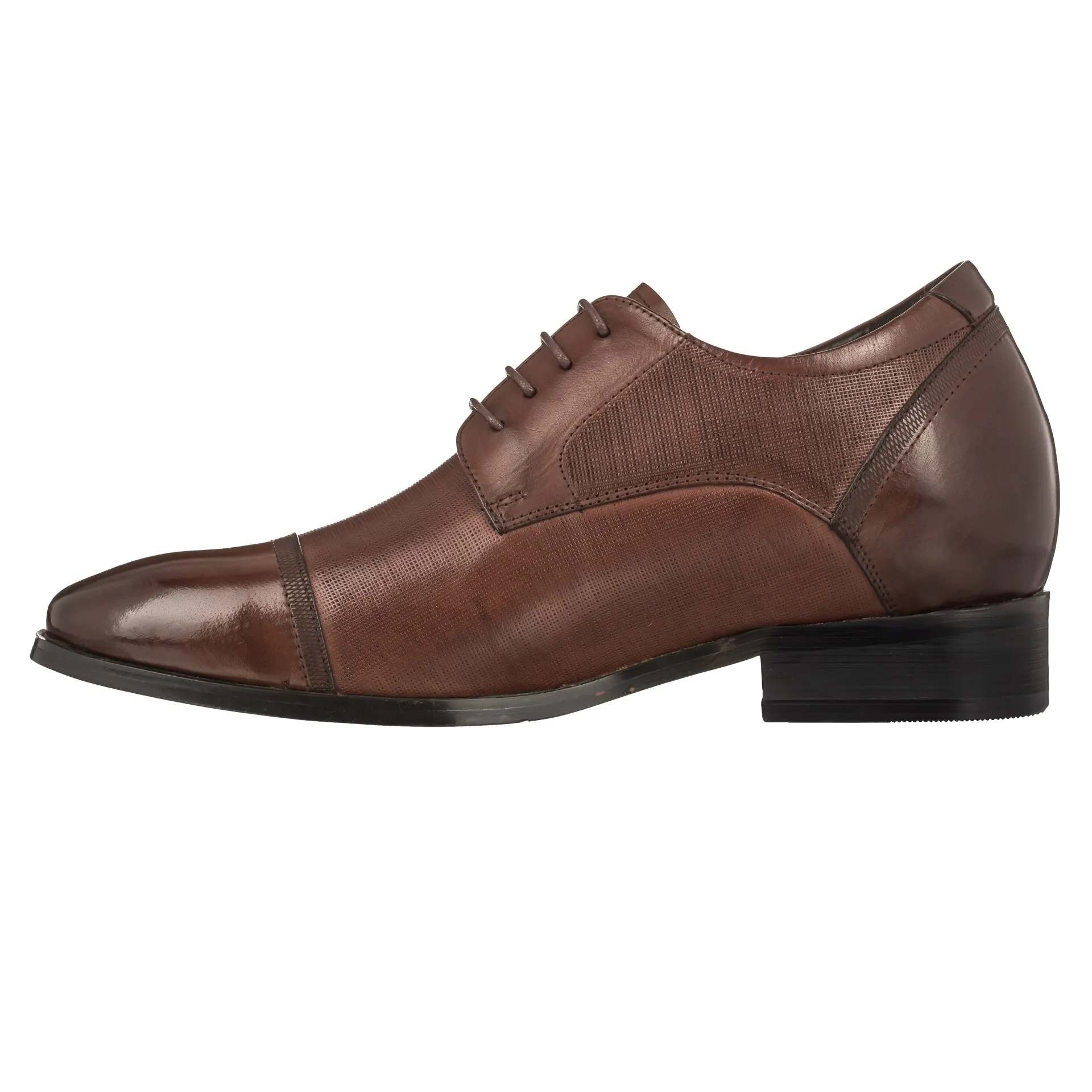 CALTO - Y40551 - 3.2 Inches Taller (Coffee Brown)