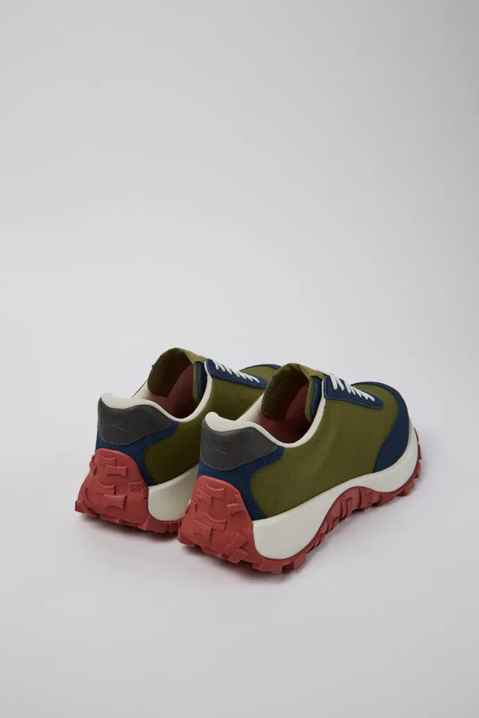 Camper Men's K100864 Drift Trail Textile Nubuck Sneakers Mao Green